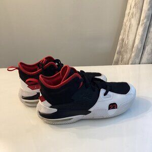 Jordan, Stay Loyal 2, Youth Sneakers, Nike PH, Black, White, Gym Red, Jumpman